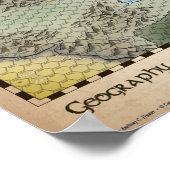 Regionale kaart RPG Midlands Poster (Hoek)