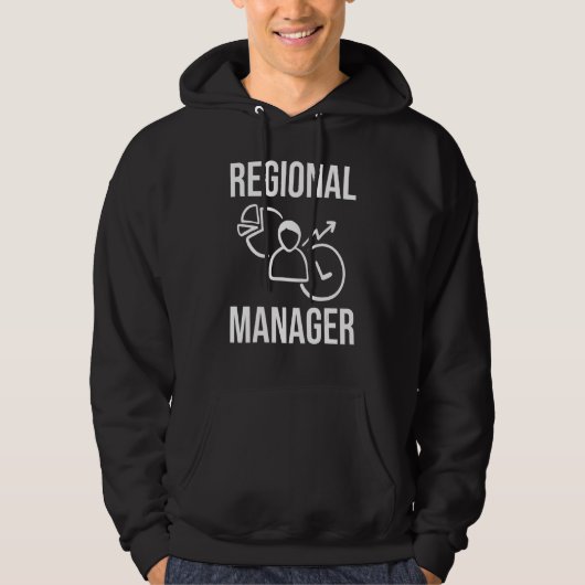 Regionale Manager Assistent van het Management _5 Hoodie (Voorkant)