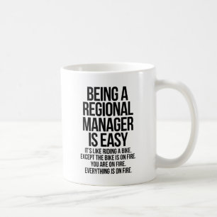 Regionale manager koffiemok