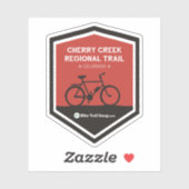 Regionale route Cherry Creek Sticker (Vel)