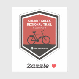 Regionale route Cherry Creek Sticker