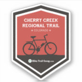 Regionale route Cherry Creek Sticker (Voorkant)