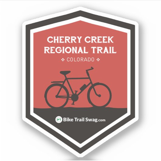 Regionale route Cherry Creek Sticker (Voorkant)