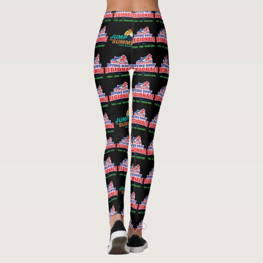 Regionals Leggings - zwart (Achterkant)