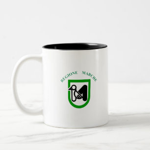 Regione Marche Tweekleurige Koffiemok