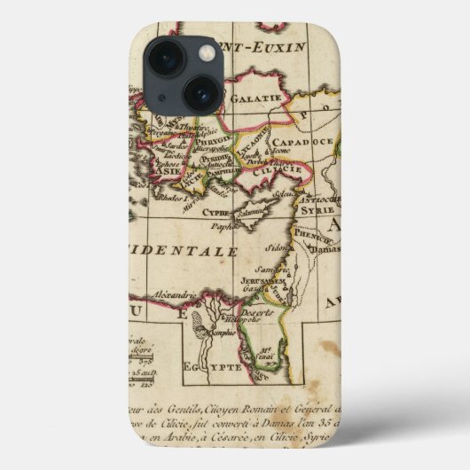 Regio's, plaatsen in het Nieuwe Testament Case-Mate iPhone Case (Achterkant)
