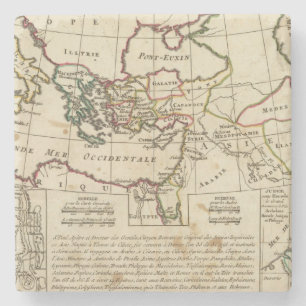 Regio's, plaatsen in het Nieuwe Testament Stenen Onderzetter