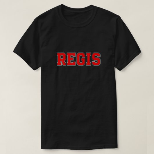 Regis Athletic University College Alumni Style T S T-shirt (Design voorkant)