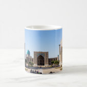 Regisplein - Samarkand, Oezbekistan, Azië Koffiemok (Center)