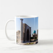 Regisplein - Samarkand, Oezbekistan, Azië Koffiemok (Links)