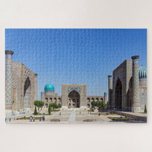 Regisplein - Samarkand, Oezbekistan, Azië Legpuzzel