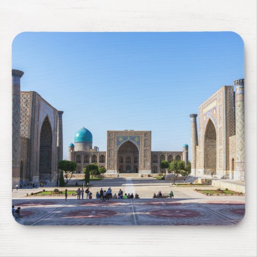Regisplein - Samarkand, Oezbekistan, Azië Muismat (Voorkant)
