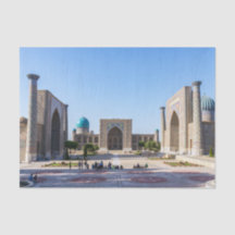 Regisplein - Samarkand, Oezbekistan, Azië