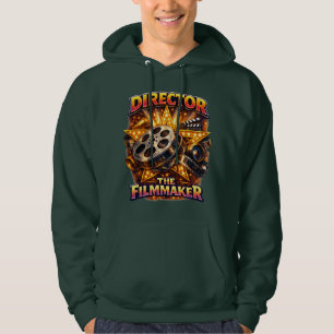 Regisseur - De Filmmaker Heren Donker Hoodie