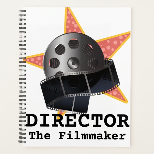 Regisseur - De filmmaker Standard Planner (Voorkant)