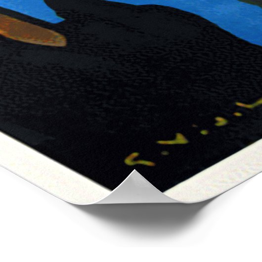  regisseur deco Frans reizen Avignon Poster (Hoek)