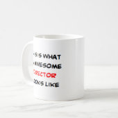 regisseur, geweldige koffiemok (Voorkant links)