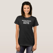 Regisseur instructiemateriaal t-shirt (Voorkant volledig)