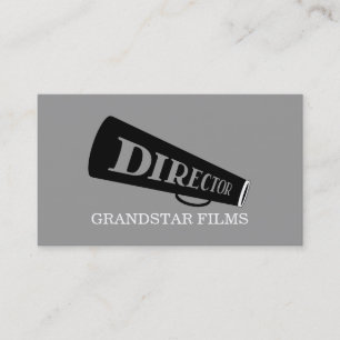 Regisseur Klapbord Film Films Producent Visitekaartje