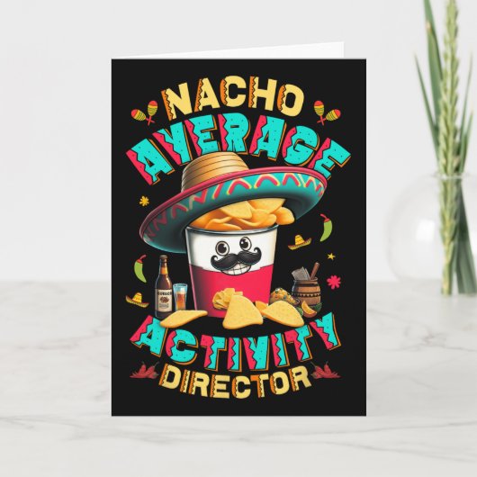 Regisseur Nacho Gemiddelde activiteit regisseur Ci Kaart (Voorkant)
