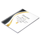 Regisseur Notitieboek - Grappig Job Titel Gift (Linkerzijde)