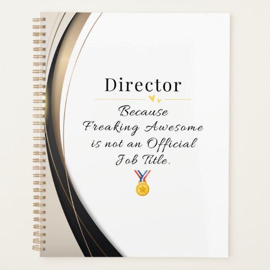 Regisseur Planner - Freaking Geweldige Job Title G (Voorkant)
