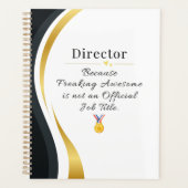 Regisseur Planner - Grappig Job Titel Gift (Voorkant)