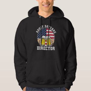 Regisseur volwassenen dagopvang Bartender Bar Usa  Hoodie