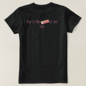 Regisseur vrouw's Basic T-Shirt (Design achterkant)