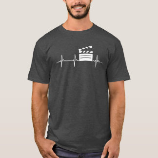 Regisseurs Klapbord Hartslag cadeau T-shirt