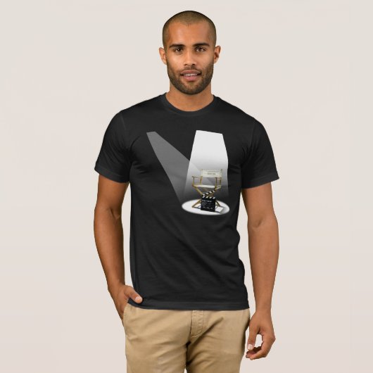 Regisseursstoel T-shirt aanpasbaar (Voorkant volledig)