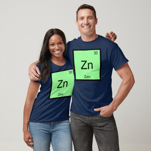 Registabel Zanaam Chemie Element T-shirt (Unisex)