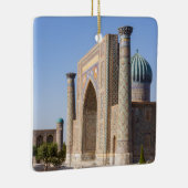 Registan plein bij zonsondergang - Samarkand, Oezb Keramisch Ornament (Rechts)