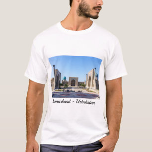 Registan plein - Samarkand, Oezbekistan, Azië T-shirt