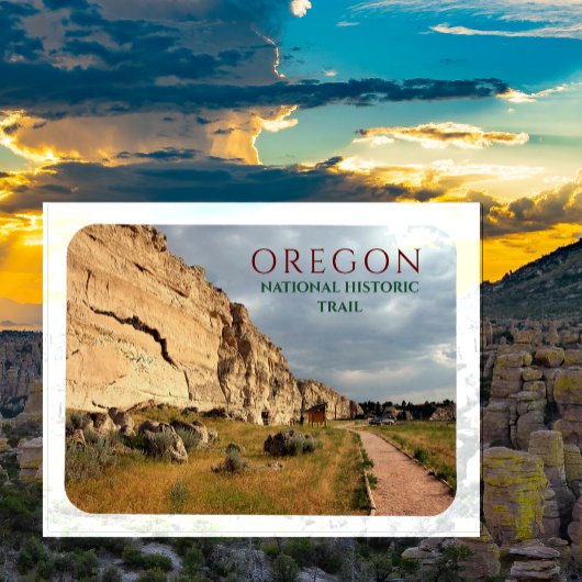 Register Cliff, Oregon Trail, Wyoming Magneet