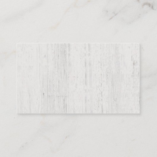 Register-Kaart | rustiek romantisch Informatiekaartje (Achterkant)