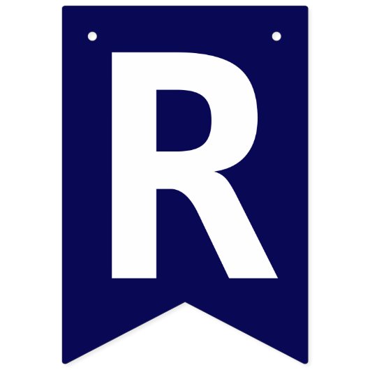 Register om Rood Wit en Blauw Patriottisch te stem Vlaggetjes (Eerste vlag)