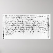 Register van de bruiloft van Bach naar Anna Poster (Voorkant)