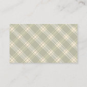 register van het Baby shower van de groene Waterve Informatiekaartje (Achterkant)