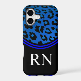 Registere verpleegster iPhone 5 Hoesje blauw luipa