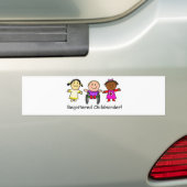 Registered Childminder Bumpersticker (Op auto)