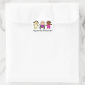 Registered Childminder Ronde Sticker (Tas)