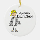 Registered Dietician Keramisch Ornament (Voorkant)
