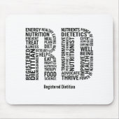 Registered Dietitian RD Muismat personaliseren (Voorkant)