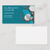 Registered Nurse Contact Business Cadrs Visitekaartje (Voorkant / Achterkant)