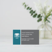 Registered Nurse Modern Unique Business Cards Visitekaartje (Staand voorkant)