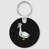 Registered Silly Goose Rn Nurse Stethoscope Nursin Sleutelhanger (Voorkant)