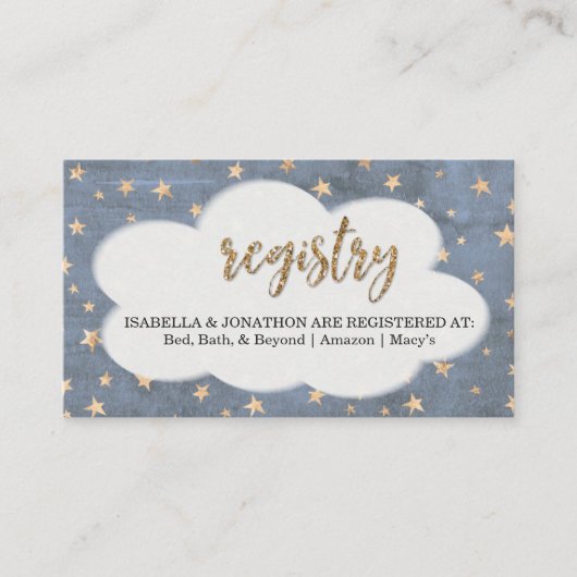 Registerinzending voor de uitnodiging tot het Baby Informatiekaartje (Voorkant)