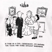 Registrar in een griffie Kantoor Funny T-shirt