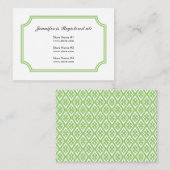 Registratie Kaart met middeleeuwse kruispatroon (Voorkant / Achterkant)